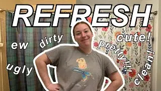🫧 bathroom refresh 🫧 | clean my bathroom w/ me