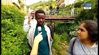 400 migranti in fuga verso la Francia, da Ventimiglia al valico di frontiera di Fanghetto