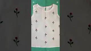 Handmade Baby Embroidery Dress | Soft Cotton Frock for Newborns & Toddlers | Elegant Ethnic Design