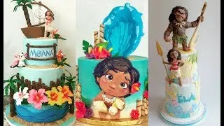 INSPIRACION 50 PASTELES DE MOANA / MALIBU / MY DESSERT RECIPES