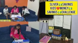 Silver✨savings💵kids🥰money💵saving challenge 👍book reading habit🫰tips💚2026