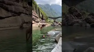 Wild Swimming in Valle Verzasca