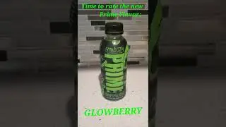 Trying Glowberry Prime! #Prime #primehydration #drinkprime #glowberry