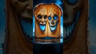 Burnt Toasted Terrors  | 3D Horror Breakfast