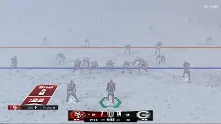 Madden 26 Gameplay: 49ers in FULL HEAVY SNOW!