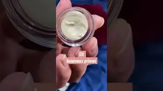 Elf luminous primer look like #shorts #reels #makeupfinds #elfprimer #review