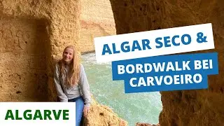Algar Seco entdecken: Spektakul&auml;re Felsformationen und malerischer Boardwalk an der Algarve
