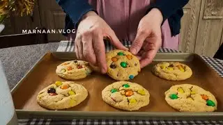 Smarties cookies recipe! Soft and chewy smarties cookie!