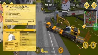 Construction Simulator 2014 - Gameplay - Missions - Tenders - One family house Fisher family