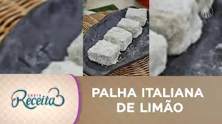 Garanta sua sobremesa de domingo: faça uma saborosa palha italiana de limão