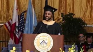 Graduate Speaker Amir La&iuml;que : NDNU Commencement 2017