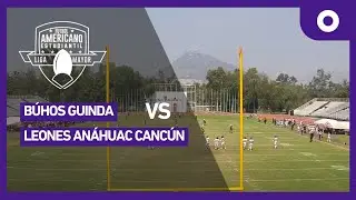 FBA Liga Mayor 2024 - Búhos Guinda vs Leones Anáhuac Cancún (16/11/2024)