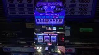 $100 a spin Double Diamond Deluxe #casino #lasvegas #slots #gambling #highlimit