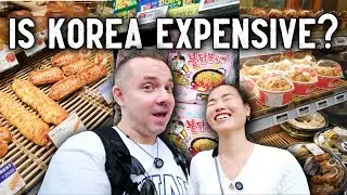 How Much Does Food Cost in Korea? 🇰🇷 Budget Eating & Supermarket Vlog