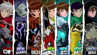 150+ Classic Art Style Aliens of Alternate Ben's & Albedo｜Ben 10 Network
