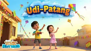Udi Patang | Makar Sankranti 2026 | Kids Cartoon & Animation | Festival Song #kite #festival