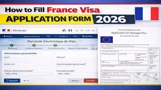 How to Fill France Visa Application Form Online &ndash; Step by Step Guide || Urdu / Hindi