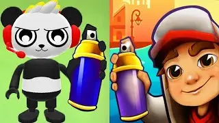 Subway Surfers Buenos Aires 2020 BOOMBOT vs PANDA Tag with Ryan Gameplay HD