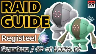 Registeel Raid Guide! Shiny, 12 Counters, CP of 100% IV, etc. | Pok&eacute;mon GO