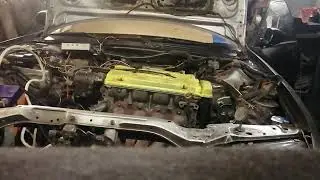 F18A3 DOHC VTEC engine first run