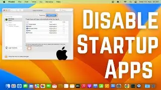 How To Stop Apps From Opening on Startup on Mac | Prevent Startup Apps in macOS