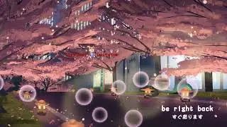 Sakura Night Park | Animated Stream Overlays | Twitch Package | Twitch Stinger Transition