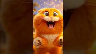 Gifts Falling From The Sky?! 🎁 SEE HOW BISCO SHARED THE MAGIC! ✨#Shorts #Bisco #CuteCats #Wholesome