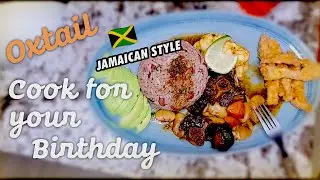 Jamaican Oxtail | A Birthday Bash for Your Taste Buds #oxtailrecipe #birthdayfeast