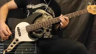 Rise Against - Satellite Bass Cover (Tabs)