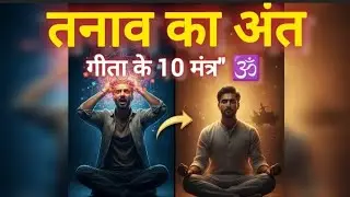 चिंता और तनाव को जड़ से खत्म करें - श्रीकृष्ण के अनमोल वचन | Bhagavad Gita