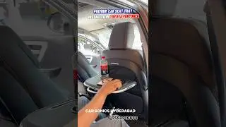 PREMIUM CAR SEAT TRAY INSTALLED IN TOYOTA FORTUNER 🔥🔥 #carinterior #carassesories #cardecor #car