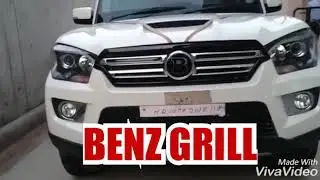MAHINDRA SCORPIO | ACCESSORIES | MODIFIED GRILL | BEST IN CLASS