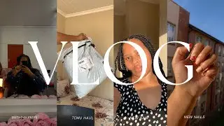 BIRTHDAY PREP VLOG 🎉 | Maintenance, Temu & Yellow Sub Hauls + So Much Excitement! | SA YouTuber
