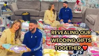 REVEALING OUR WEDDING GIFTS TOGETHER ❤️