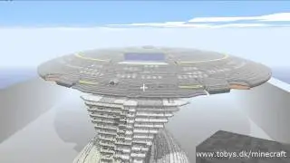 Minecraft Enterprise-D - Building Megaobjects