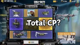 Hot & Cold Lucky Draw: Total CP to unlock the Legendary LC10 Glacial Ash?