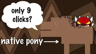Native Pony 100% (Extreme Wscl Challenge) | Geometry dash