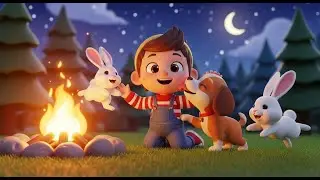 Camping Under Stars Song ⛺🌟 | Fun Kids Song, Nursery Rhyme & Toddler Sing-Along 🎶