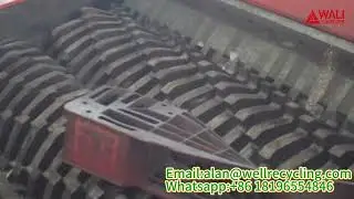 Double Shaft Shredder for Plastic Pallets#Factory #CleanFuture #doubleshaftshredder