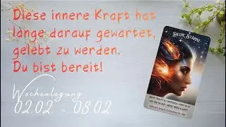 🗓️ Diese innere Kraft hat lange darauf gewartet, gelebt zu werden. ~ WOCHENLEGUNG 26.01. - 01.02.