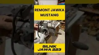 Remont JAWKA Mustang cz.2 - Silnik JAWA223.  #Jawa #mustang #silnik #viral #motopasja #diy
