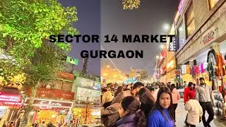 Sector 14 market gurgaon shopping🛍️ #sector14  #gurgaon #shopping #wintershopping #haryana #market