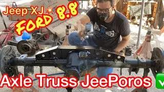 Ford 8.8 Axle Truss👉🏻Refuerzo para a diferencial Ford 8.8 en Jeep Cherokee, Comanche y Wrangler YJ✅