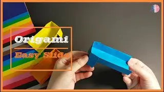 [Origami#29]DIY Easy Origami Slide | Easy Origami | Origami For Kids