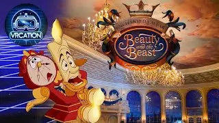 Peek inside Belle's Castle at Magic Kingdom in VR 3D & Binaural Audio