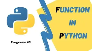 Function in Python | Python Tutorials for Beginners | Programming Tutorials