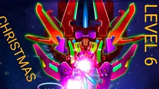 Merry Christmas Event 2021 Level 6 Zambario Gamers | Galaxy Atack Alien Shooter | Boss Winter Alien