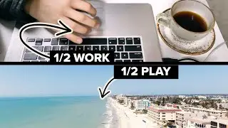 DAY 1: Week in the Life of a DIGITAL NOMAD // Beach, work, and chores