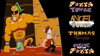 Pizza Tower (CYOP) Level - Angel Tower - Thomas Temple