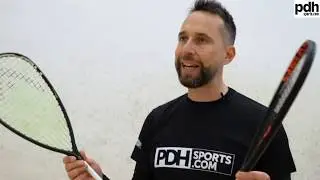 Part one: Head Graphene 360 Speed 135 v 135 Slimbody squash racket review by pdhsports.com